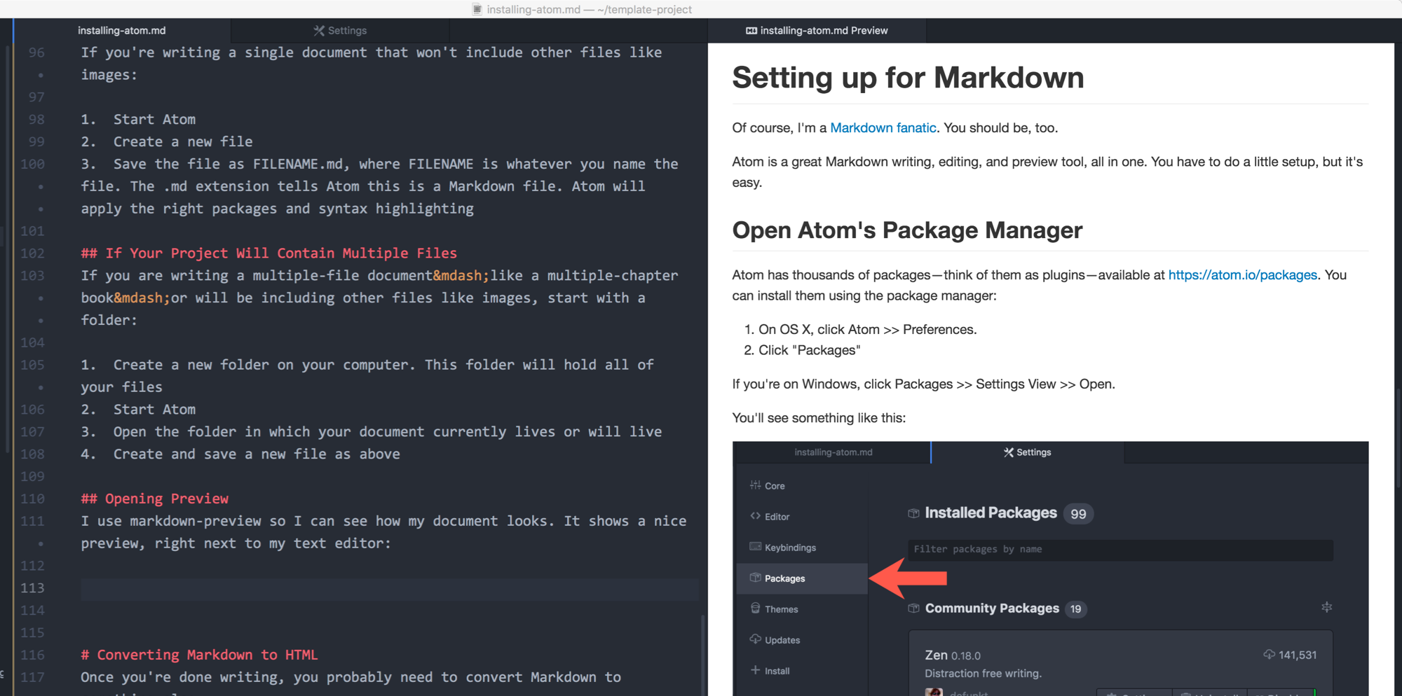 How to Set Up & Use as a Markdown Editor - Portent