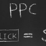 Amazon advertising features compared to Google Ads - Chalkboard with the basics of pay-per-click advertising