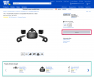 Screenshot of a good Out of Stock Product With Recommendations from Best Buy