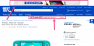 Screenshot example showing a featured deal and banner as distractions on a product page