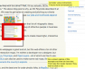 Example of marked-up screen captures showing good and bad edits, used to support your content strategy best practices