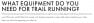Screenshot of the title of a blog post on trail running by Salomon