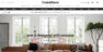 A screenshot of the Crate & Barrel website with the call-to-action button highlighted
