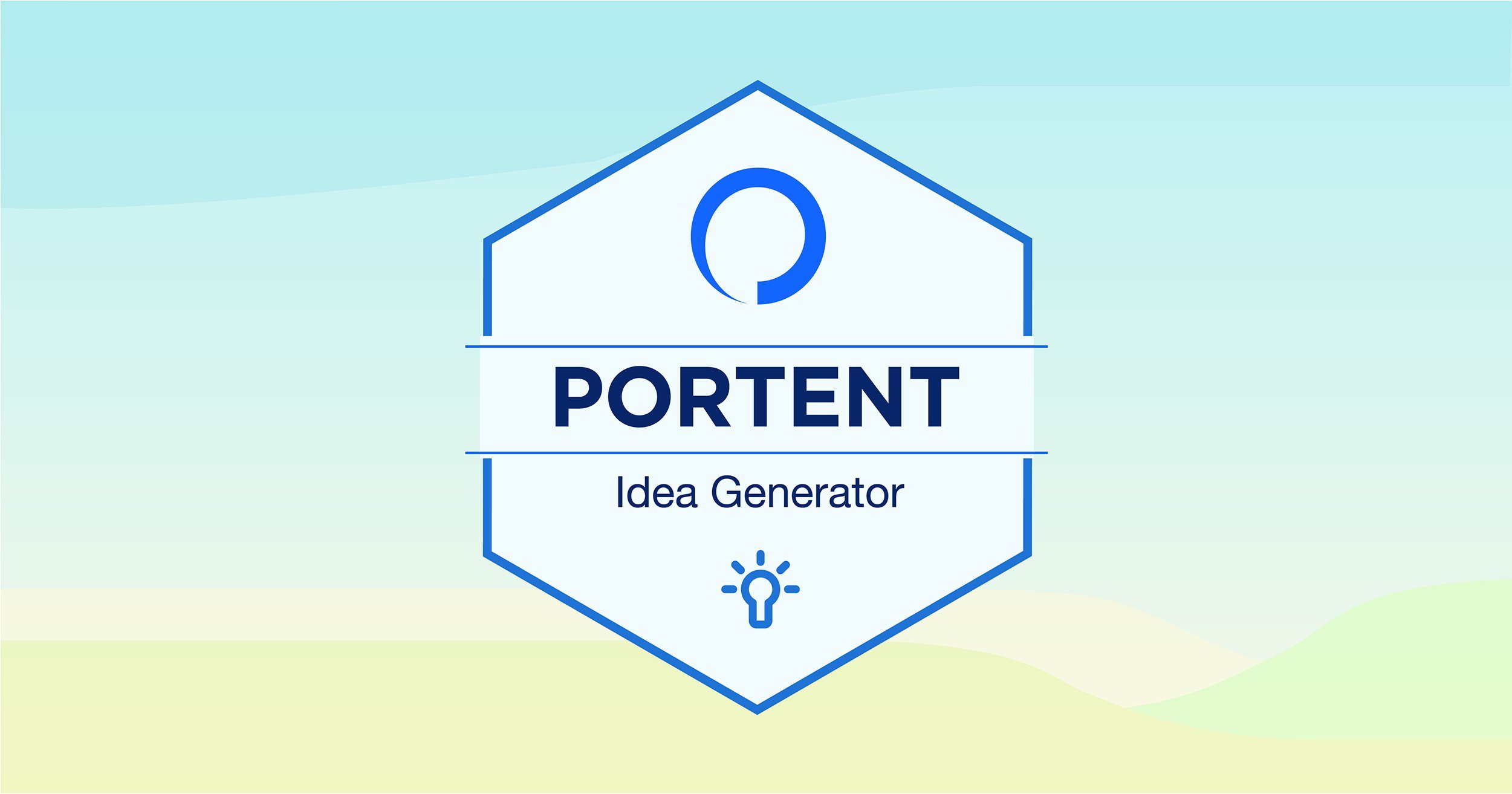Portent&#39;s Content Idea Generator - Instant Blog Topic Inspiration